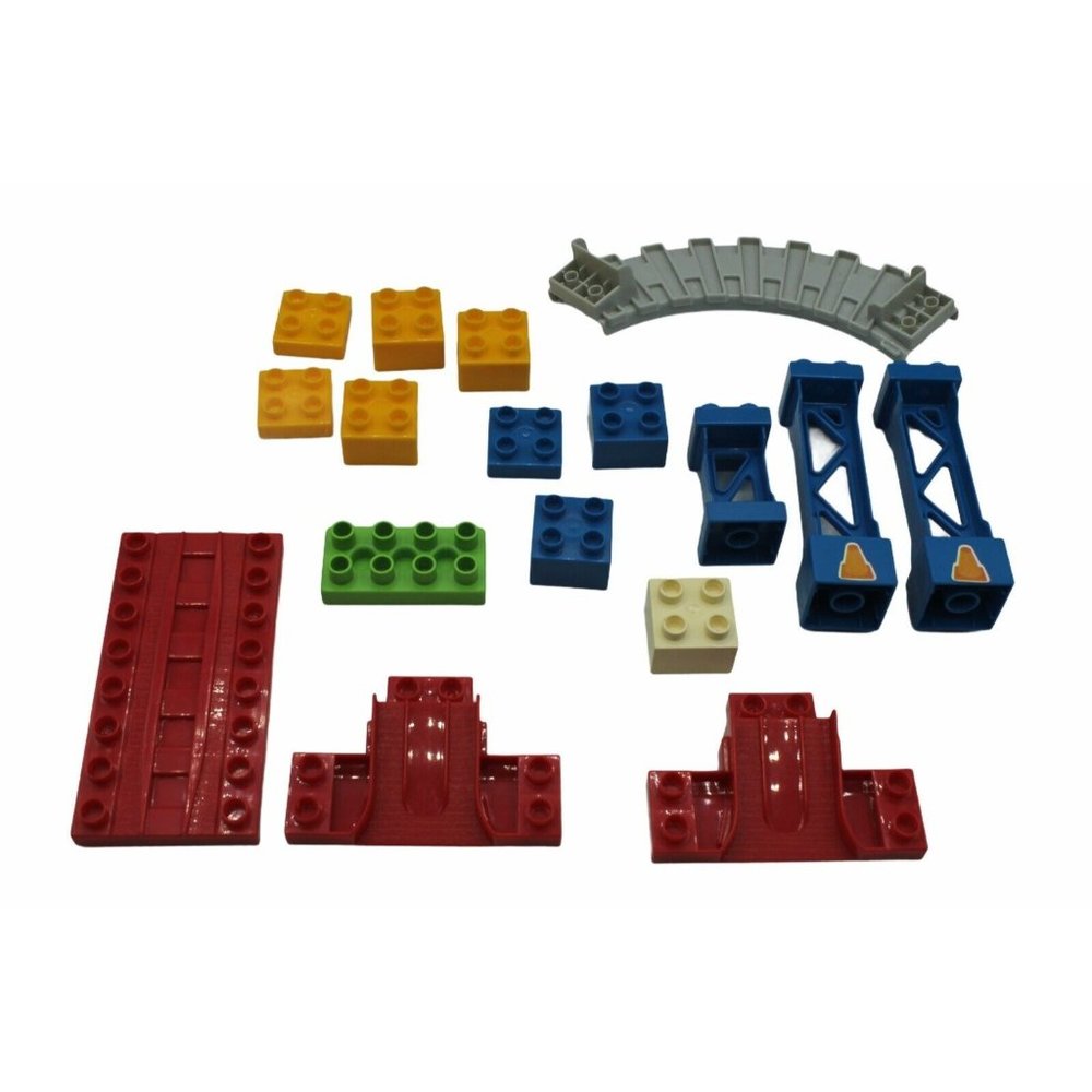 Mega Bloks 10517 Thomas & Friends Parts Lot of 17 Pieces
